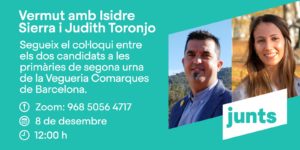 acte primaries : vermuth amb Judith Toronjo