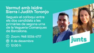 acte primaries : vermuth amb Judith Toronjo